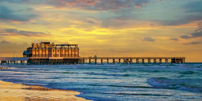 Gallery Canvas Prints - Daytona Beach Pier