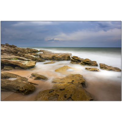 Metal Prints - Dreamy Beach on The Rocks